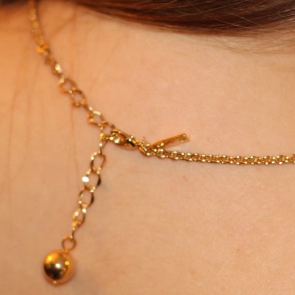 Kate Spade Pink Jeweled Statement Necklace - Picture 9 of 10